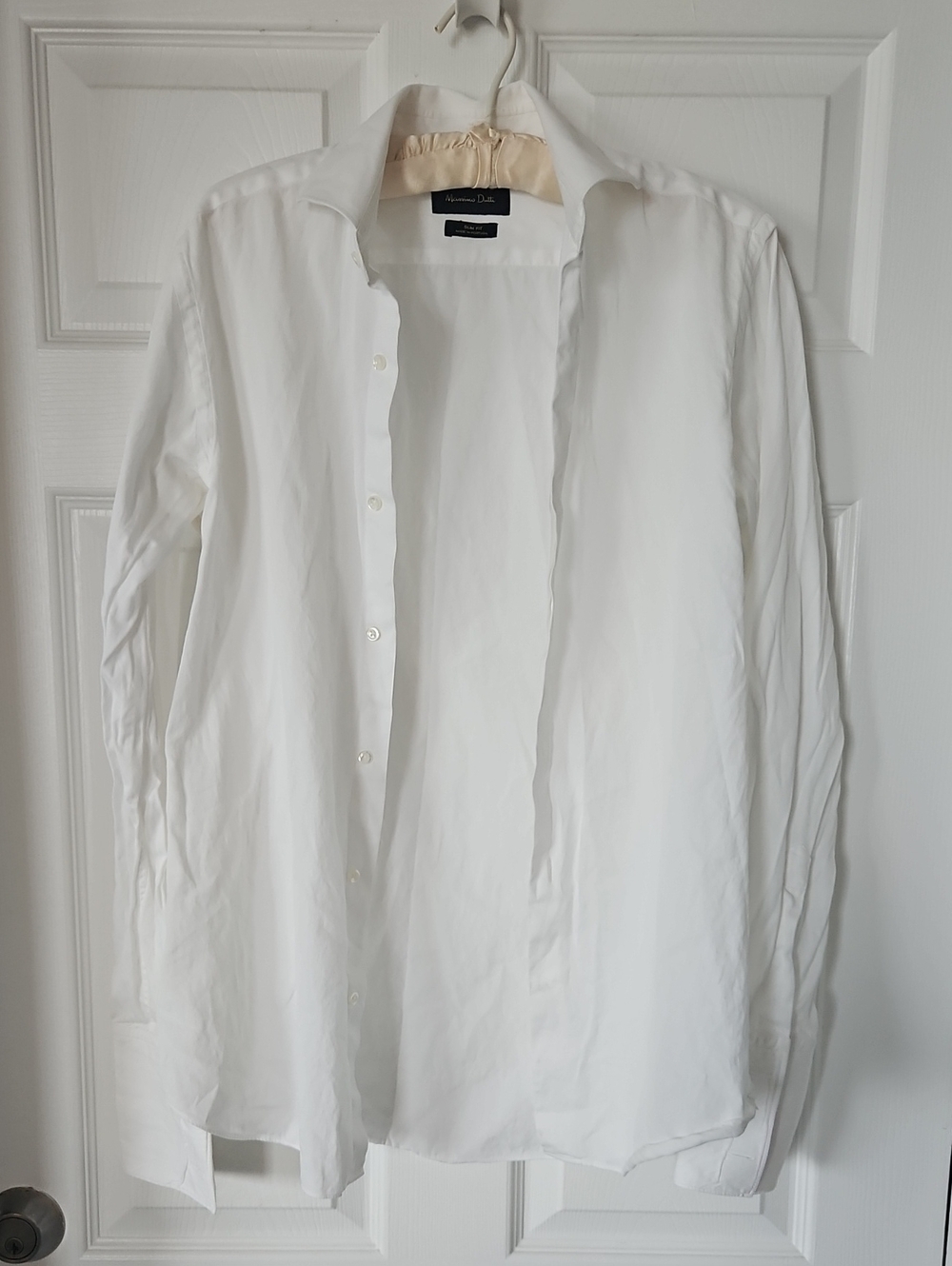 Massimo Dutti White Men's Dress Shirt